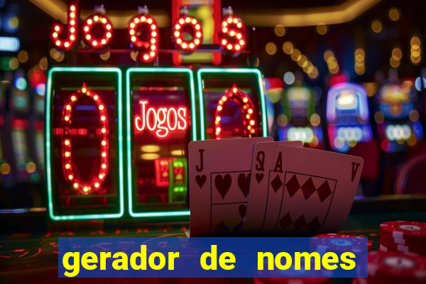 gerador de nomes de guerra